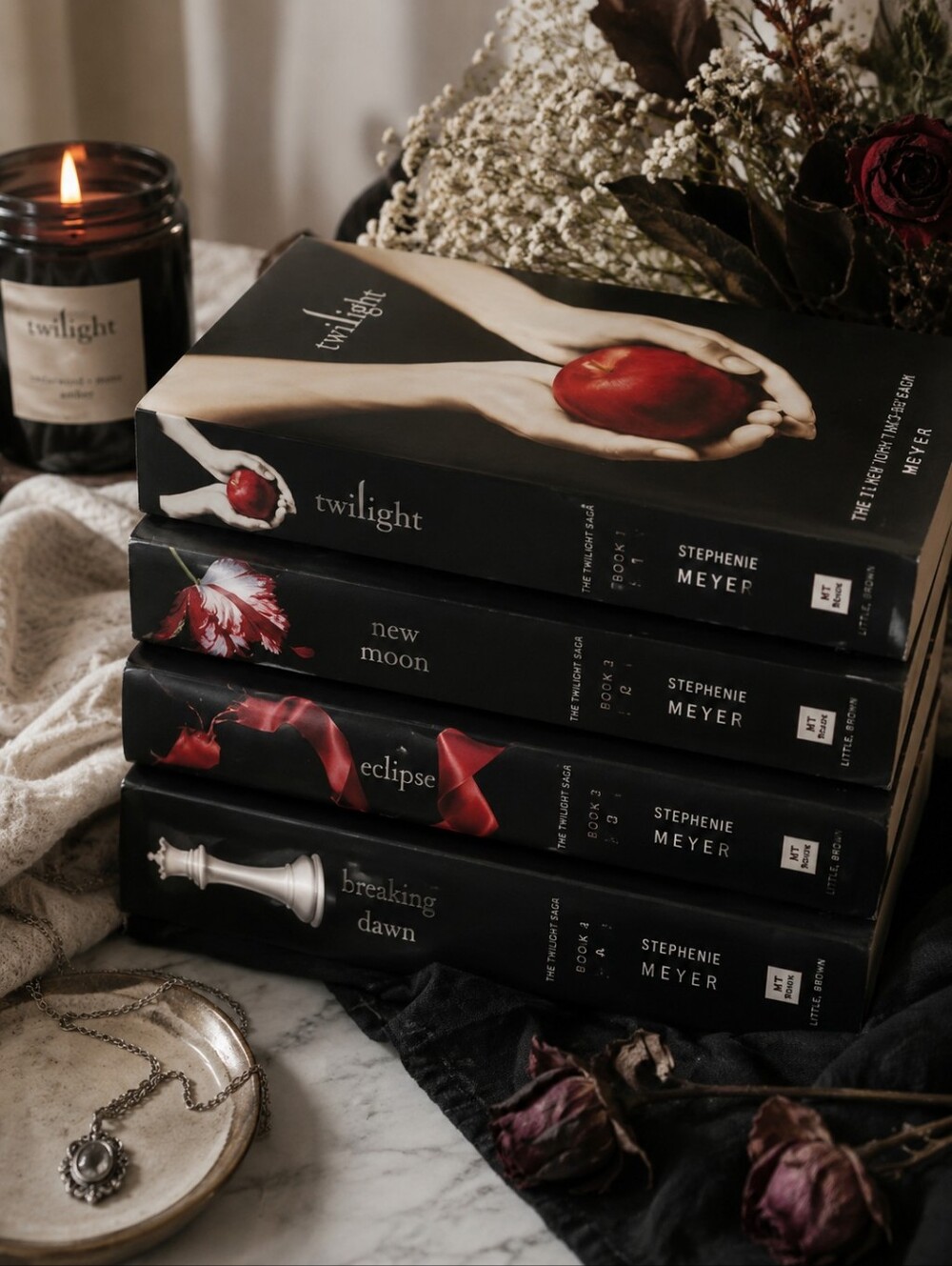 Twilight Saga Paperpack and Hardcover  Book Set